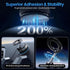 Casa Brisa 96 LBS 360 Magnetic Car Phone Mount with Strong Suction Cup - Adjustable Twist-Lock Vacuum Holder - Car