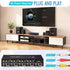 Gulfmew 8 4 8 1 8 Way AV Switch, RCA Switcher with FT RCA Cable, in Out Composite Video L/R Audio Selector Box, Port AV