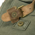 peacechaos Men's Canvas Camera Bag - Leather DSLR SLR Case, Vintage Messenger Sling Bag, Army Green