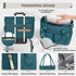 15.6 inch RAINSMORE Teacher Tote Bag with Insulated Lunch Compartment Laptop Bag for Women Lightweight Work Bags Nurse