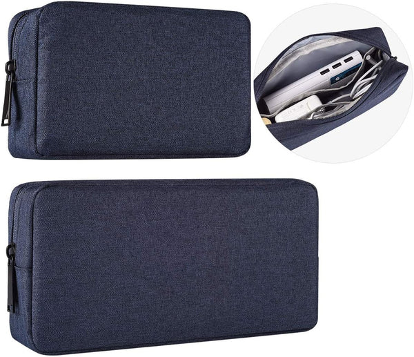 2-Pack Portable Storage Pouch Bag, Universal Electronics Accessories Case Cable Organizer Compatible