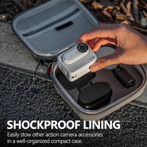 Tomat Carrying Case for Insta360 GO 3S Action, Mini Protective Storage Bag for Insta360 GO 3S/3 Action Camera