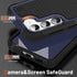 Samsung Galaxy S23 Plus Case, Blue Military Grade Drop Protective Rugged Cover for Galaxy S23+ Phone