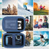 khanka Carrying Case Replacement for Fujifilm FinePix XP140/XP130/XP120/XP90 Waterproof Digital Camera (Blue)