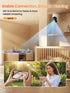 Tenda 2K 6 360 2-Way 24/7 Storage(CP3-V3.0) Indoor Security Camera for Baby Monitor, WiFi Pet/Dog Camera for Home