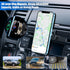 15W Magnetic Wireless Car Charger CD Slot Mount for iPhone 13/12, Auto-Alignment Mag-Safe Car Mount