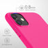 kwmobile Soft Slim Protective TPU Case for Apple iPhone 11 - Neon Pink