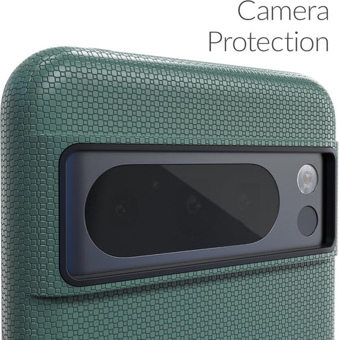 Crave Dual Guard Case for Google Pixel 8 Pro, Shockproof Protection Dual Layer - Forest Green