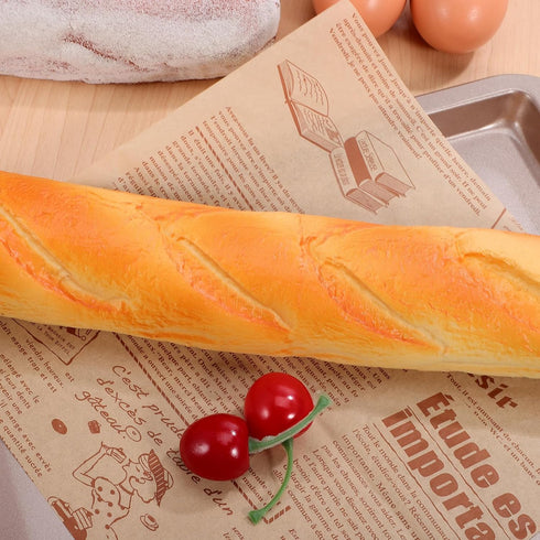 13.77 Inch TOYANDONA Artificial Bread Pu Simulation Bread Model Fake Baguette Loaf Photo Prop for Kitchen Bakery