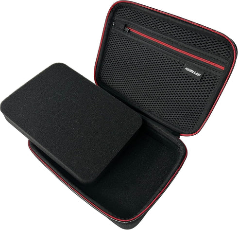 Fuimlar EVA Hard Case with Foam, 8.5 x 6.5 x 3.75 inch for Sports Cameras, Digital Products, Shockproof