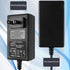 15V 2A Power Adapter, 15Volt AC Charger with 8 Interchangeable DC Plugs for 15V Electronics, 2000mA, 1500mA, 1000mA
