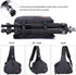 S-ZONE Canvas Camera Sling Bag, Anti-theft Backpack Shoulder Crossbody Case with Tripod Holder for DSLR