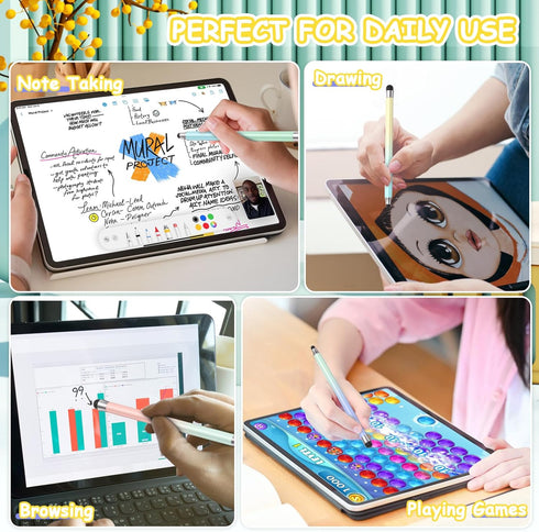 maylofi Stylus Pen for Touch Screens, Compatible with All Capacitive Touch Screens, Precision Rubber Tips& High