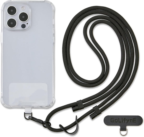 Universal Phone Lanyard, Anti-Theft Crossbody Strap for iPhone 16 Pro Max and