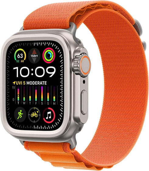amBand 3 in 1 Metal Case for Apple Watch Series 9/8/7 45mm, Rugged Bumper Protector with Watch Crown and Back Cover