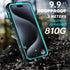 BEASTEK iPhone 15 Pro Waterproof Case, IP68 Shockproof Dustproof with Built-in Screen Protector and MagSafe Cover, Teal