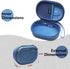 LTGEM Case for JBL Clip 4/5, Ultra Portable Waterproof Dustproof Bluetooth Speaker, Blue