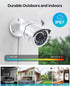 ZOSI 2MP 1080p 4-in-1 CVI/TVI/AHD/960H Security Camera Outdoor Indoor (Hybrid Analog CVBS), Night Vision, Weatherproof