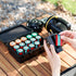 KIWIFOTOS IP67 15 LR20 D Cell Battery Organizer Case Waterproof Slots D Cell Alkaline Batteries Storage Holder