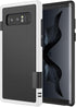 Jeylly Galaxy Note 8 Case, Slim Hybrid Impact Rugged Soft TPU & Hard PC Bumper Cover for Samsung Galaxy Note 8 - Black