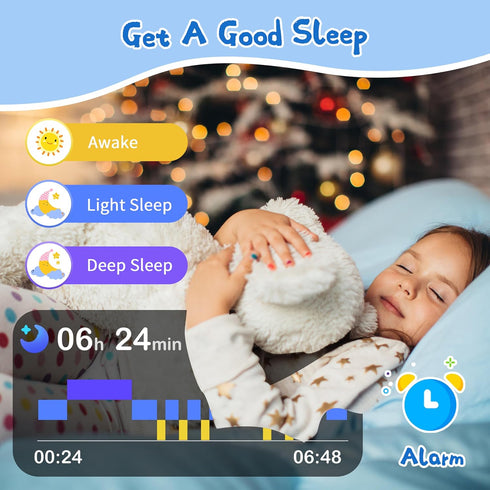 Kids Smart Watch, IP68 Waterproof Fitness Tracker with 1.4'' DIY Watch Face, Heart Rate, SpO2, Sleep Monitor,