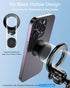 Magnetic Car Phone Mount for iPhone 15/14/13/12 Pro Max Mini & MagSafe Cases, 360 Degrees Rotation, One-hand Operation