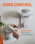 ECHOGEAR Outlet Shelf for Decora/GFCI Outlets - Next-Gen Design with Built-in Cord Storage for Bulky Plugs