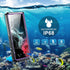SPIDERCASE Waterproof Case for Samsung Galaxy S22 Ultra, Heavy Duty Shockproof with Built-in Screen Protector, Full