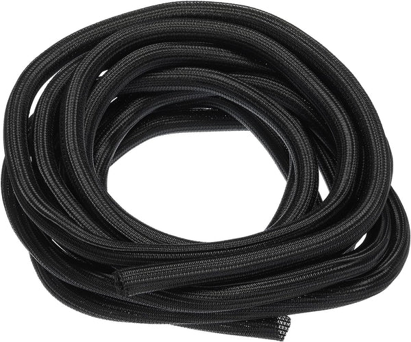 MECCANIXITY Cord Sleeve Cable Organizer: 24.6 Ft - 3/4 Inch Wire Cover Protector for USB Cable, Under Desk Wire