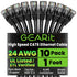 GEARit Cat 6 Ethernet Patch Cable 1 ft Black (10 Pack) Cat6