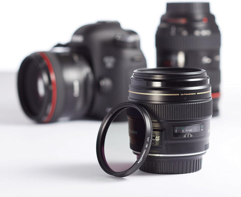 Amazon Basics Circular Polarizer Camera Lens Filter - 58 mm