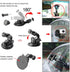 ASOCEA Action Camera Suction Cup Mount for Windshield with Tripod Adapter Compatible with Gopro Hero 11 10 9 8 7 6/AKASO