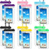 Frienda 12 Pieces Universal Waterproof Phone Pouch, Clear Dry Bag for Smartphones up to 6.9 Inch