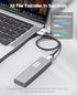 ORICO M.2 NVMe SSD Enclosure to USB-C PCIe Adapter, 10Gbps USB3.2 Gen2 for NVMe M-Key/M+B Key SSD