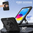 Kloium (A16) 11th (2025) 10th 10.9", 360 Case for iPad Generation & iPad Generation Heavy Duty Shockproof Rugged iPad