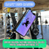 Suction Phone Card Holder Mount, Silicon Adhesive Phone Accessory for iPhone and Android, Hands-Free Mirror Shower