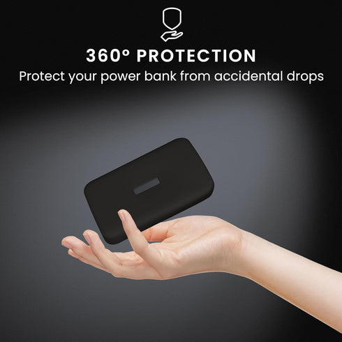 kwmobile 10000mAh 15W Case Compatible with Anker MagGo Power Bank - Portable Powerbank Cover - External Battery Charger