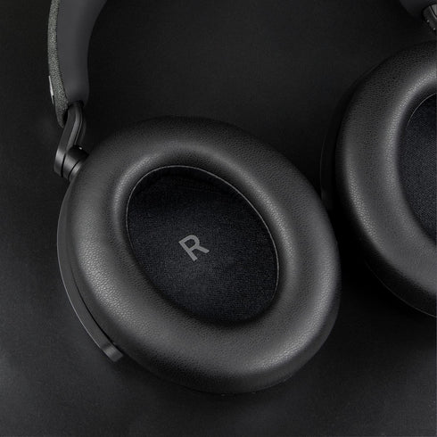 SOULWIT Protein Leather Earpads for Sennheiser Momentum 4 Over/Around Ear Headphones, Noise Isolation Foam Cushions -
