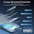 TAURI iPhone 15/15 Pro Screen Protector 2 Pack, 6.1", Tempered Glass, Case Friendly, Dynamic Island Compatible, Sensor