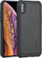 molzar MAG Series Case for iPhone Xs and iPhone X - Built-in Metal Plate for Magnetic Mount, Qi-Certified Chargers,