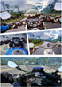 34in1 Motorcycle Helmet Chin Mount Kits for GoPro Hero 10 9 8 7 & Other Action Cameras with Sticky Mounts