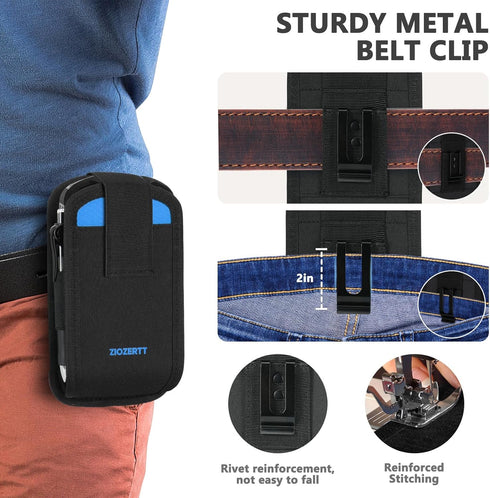 ZIOZERTT 2 Packs TC77, TC70,TC70x,TC72,TC75x,TC75,MC67,M60,Handheld Scanner Holster Compatible with Zebra Barcode