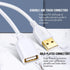 15ft, 2 Pack 2.0 Costyle USB Extension Cable White USB Extender Cable Type A Male to A Female Extension Cable Long USB