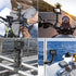 Super Camera Clamp Mount Double Socket Arm with 1/4"-20 Ball Head for GoPro, DSLR, LED Lights