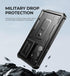Dexnor for Samsung Galaxy S24 Ultra Case - Shockproof Rugged Case with Built-in Slide Camera Cover & Screen Protector