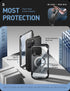i-Blason Ares Magnetic iPhone 15 Pro Max Case, MagSafe with Built-in Screen Protector, Military-Grade Protection, Clear