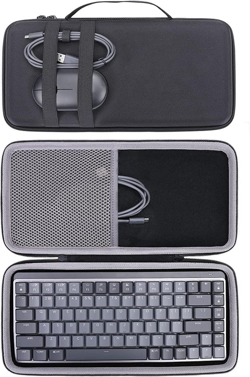 Aenllosi Hard Case Compatible with Logitech MX Mechanical Mini Wireless Illuminated Keyboard