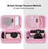 4K Digital Camera Carrying Case for Femivo/VETEK/IWEUKJLO, Travel Compact Storage Cover Bag, Pink