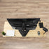 VIVO Free-Standing Dual Monitor Desk Stand, Holds 2 Ultrawide Screens up to 34 inches, Black, STAND-V002L