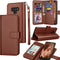 Tekcoo Galaxy Note 9 Case, PU Leather Wallet Case, ID Cash Credit Card Slots Holder, Detachable Magnetic Hard Case